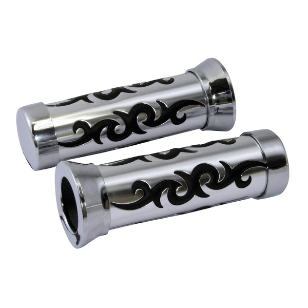 Bike It Bike it grips chrome tribal cushion